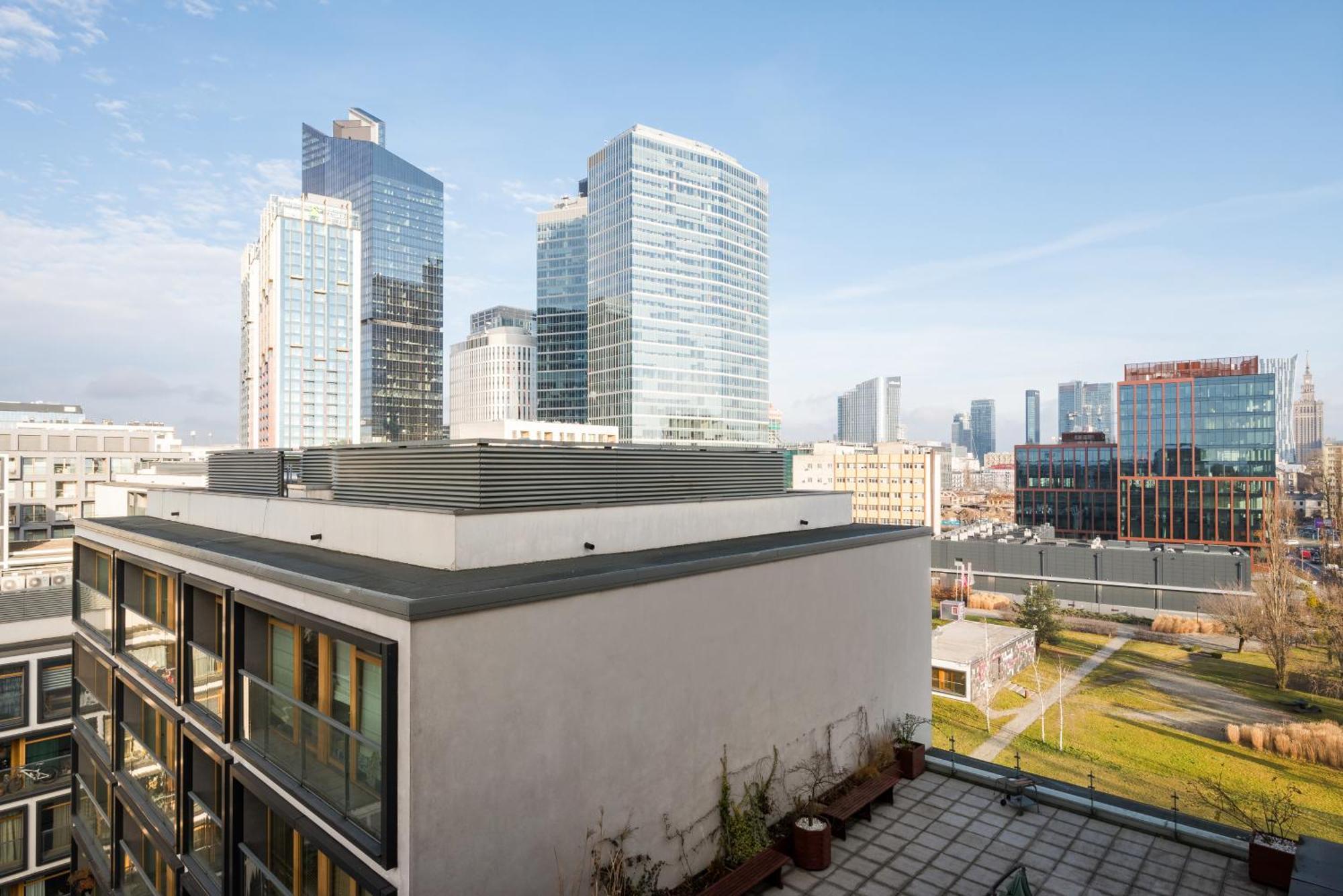 Aparthotel Warsaw Center Exteriör bild